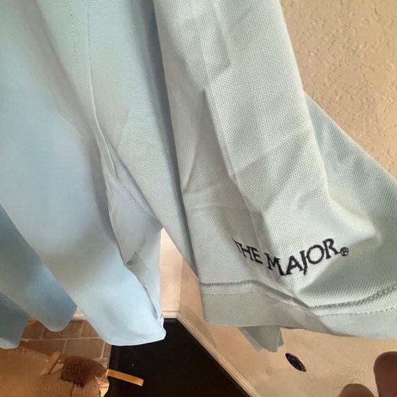 Peter Millar Polo Shirt Mens XL Blue Crown Crafted Short Sleeve‎ Golf - Picture 3 of 6